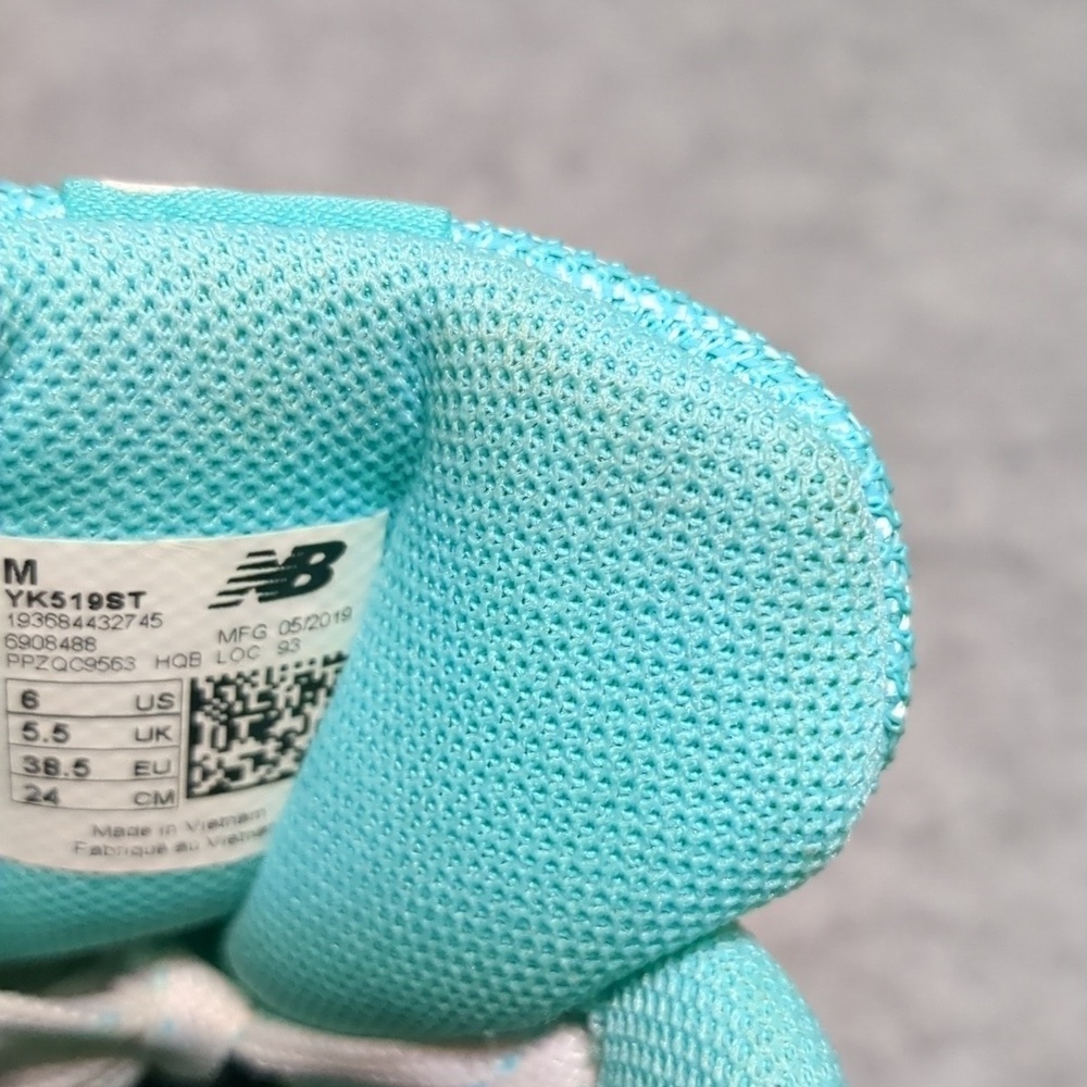 New Balance 519 Turquoise Men's Running Shoes Size 6 - Picture 7 of 11